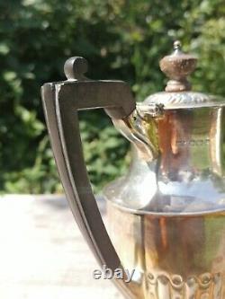 Old Versatier Silver Coffee Maker Massif Sterling English Poisons