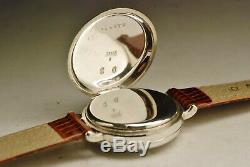 Old Watch 35mm Silver 1900 Army & Navy Silver Vintage Watch