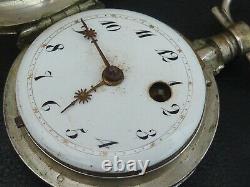 Old Watch To Gosset Or Coq Silver To Restore Or Pies