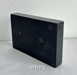 Old fishing trophy sculpture fish solid silver 800