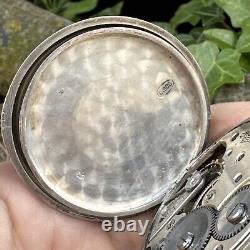 Old mechanical pocket watch in solid silver CRONOMETRO ESCASANY