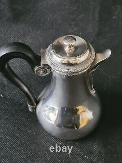 Old selfish solid silver pitcher, Vieillard hallmark, 132 grams