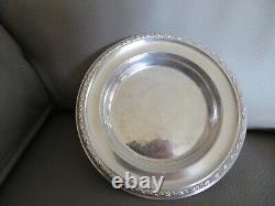 Old solid silver bottle coaster 104 gr silversmith DR