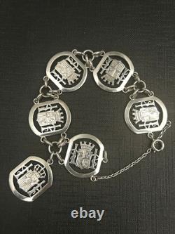 Old solid silver bracelet