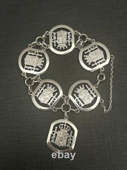 Old solid silver bracelet