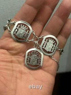 Old solid silver bracelet