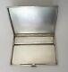 Old, Very Pretty Solid Silver Cigarette Case Stamped. 179.2 Grams