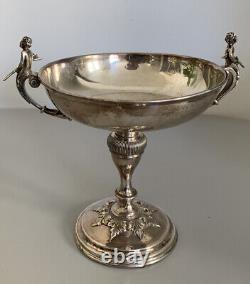 Old wedding cup or solid silver hunting trophy