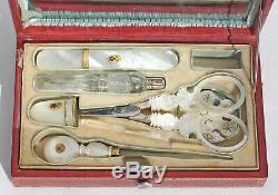 Pearl Royal Palace Old Sewing Kit Sewing Antique Sewing Scissors