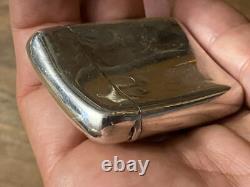 Pyrogen & Solid Silver & Matchbox & English Work & Antique