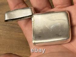 Pyrogen & Solid Silver & Matchbox & English Work & Antique