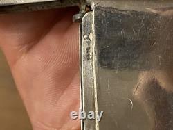 Pyrogen & Solid Silver & Matchbox & English Work & Antique