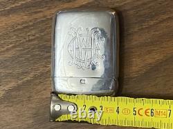 Pyrogen & Solid Silver & Matchbox & English Work & Antique