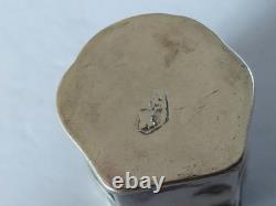 RARE ANCIENT SILVER-PLATED WAX CASE 18th CENTURY for 18th CENTURY seal