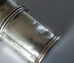 RARE ANCIENT SILVER-PLATED WAX CASE 18th CENTURY for 18th CENTURY seal