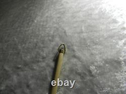 RARE antique message pendant, urn or birth, gold / sterling silver