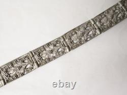 Rare Antique Silver Wedding Belt Asia Islamic Tribal 19th Century
