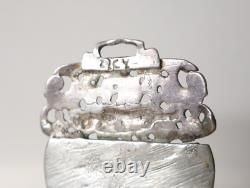 Rare Antique Silver Wedding Belt Asia Islamic Tribal 19th Century