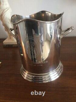 Rare Antique Solid Silver Champagne Bucket Louis Roederer