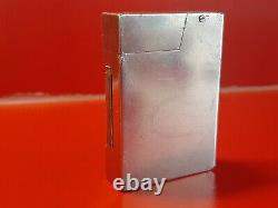 Rare Former Silver Gas Lighter Solid Silver Type Dunhill Prototype Collection