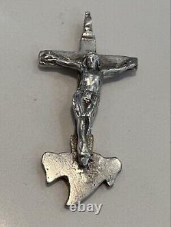 Rare Regional Antique Silver Cross 17th/18th Century