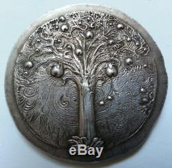 Rare Silver Medal Found Old Signed Ernst Fuchs