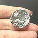 Rare Vintage Solid Silver Bangle Ring Designer Art Nouveau