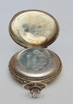 Rare antique pocket watch chronometer solid silver or uncontrolled metal