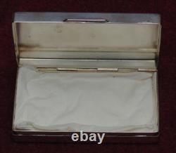 Rare magnificent antique box made of solid silver signed G. Petochi Roma 800 67.21 grams
