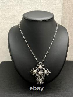 Regional Cross Antique Solid Silver Antique Silver Cross Pendant