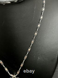 Regional Cross Antique Solid Silver Antique Silver Cross Pendant
