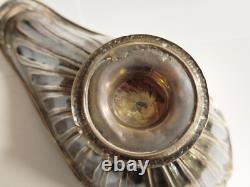 SILVER INCENSE BURNER Massive Old Decorative Stamps 39VB3 19/12