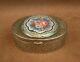 Superb Antique Snuff Box In Solid Silver With Enamel Decoration 19th Century