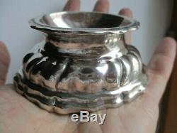 Saleron Sterling Silver Punch Augsburg Germany 18th Century Old Silverware