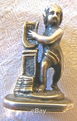 Seal, Stamp, Stamp Old Silver In, Lyre Player