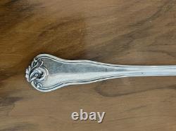 Service Soup Spoon in Solid Silver. 100 g / Antique Silverware