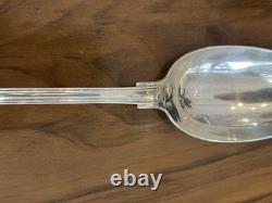 Service Soup Spoon in Solid Silver. 100 g / Antique Silverware