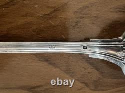 Service Soup Spoon in Solid Silver. 100 g / Antique Silverware