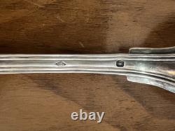 Service Soup Spoon in Solid Silver. 100 g / Antique Silverware