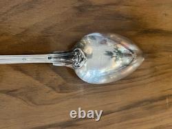 Service Soup Spoon in Solid Silver. 100 g / Antique Silverware