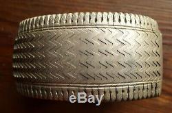 Silver Bracelet Old Ethnic Rajasthan 112g Ancient Indian Silver Bangle