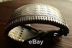 Silver Bracelet Old Ethnic Rajasthan 112g Ancient Indian Silver Bangle