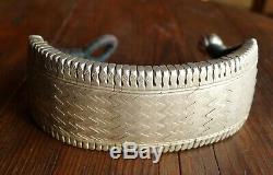 Silver Bracelet Old Ethnic Rajasthan 112g Ancient Indian Silver Bangle