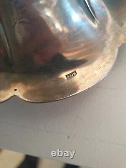 Silver Cut Solid Old Monogrammed Punch