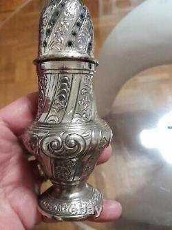 Solid Silver 280g 19th Century Essential Oil or Old Perfume Diffuser