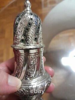 Solid Silver 280g 19th Century Essential Oil or Old Perfume Diffuser