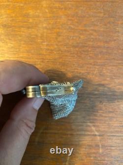 Solid Silver, Coin Purse, Antique Pouch, Late 19th Century