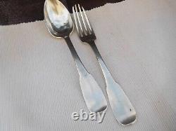 Solid Silver Cutlery Old Vieillard Hallmark Paris Guarantee Ceres Bt3