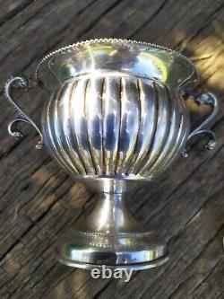 Solid Silver Sugar Bowl 134 grams Antique