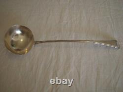 Solid silver Ladle old English hallmark with Leopard, 34 cm #1195#